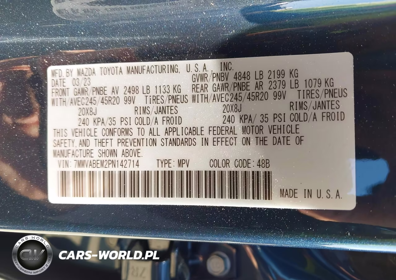 2023 Mazda Cx-50 2.5 S Premium Plus VIN:7MMVABEM2PN142714 - 9