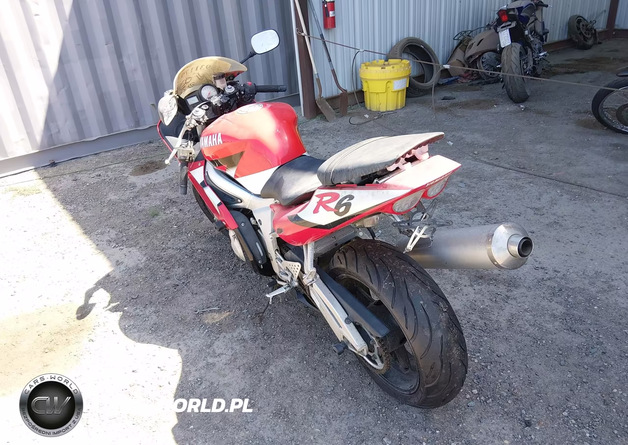 2002 Yamaha Yzfr6 L VIN:JYARJ04Y52A002792 - 3
