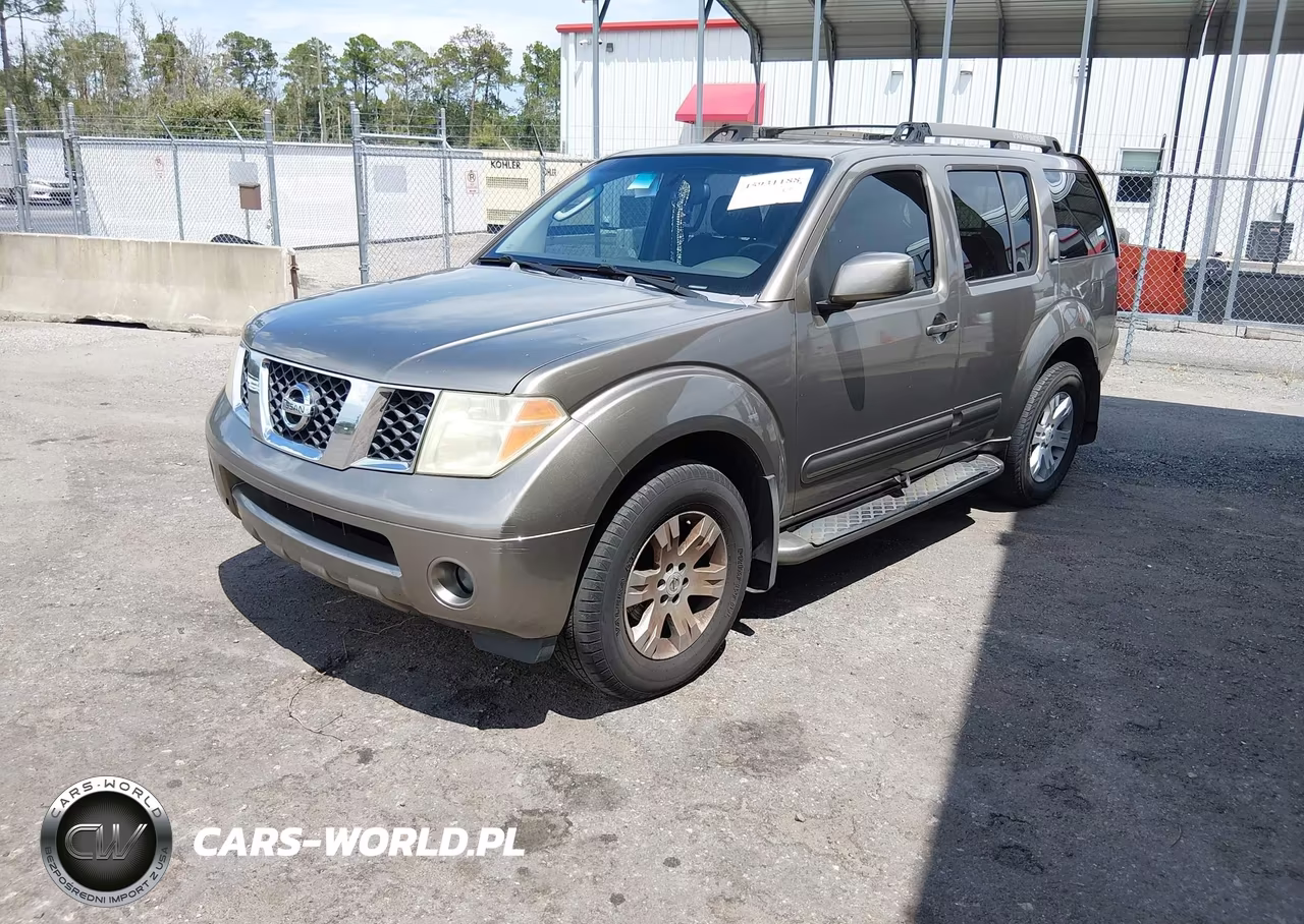 2005 Nissan Pathfinder Le VIN:5N1AR18U45C706963 - 2