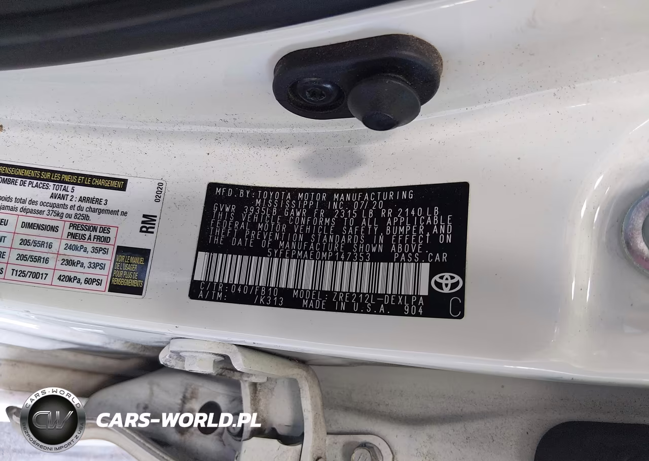 2021 Toyota Corolla Le VIN:5YFEPMAE0MP147353 - 9