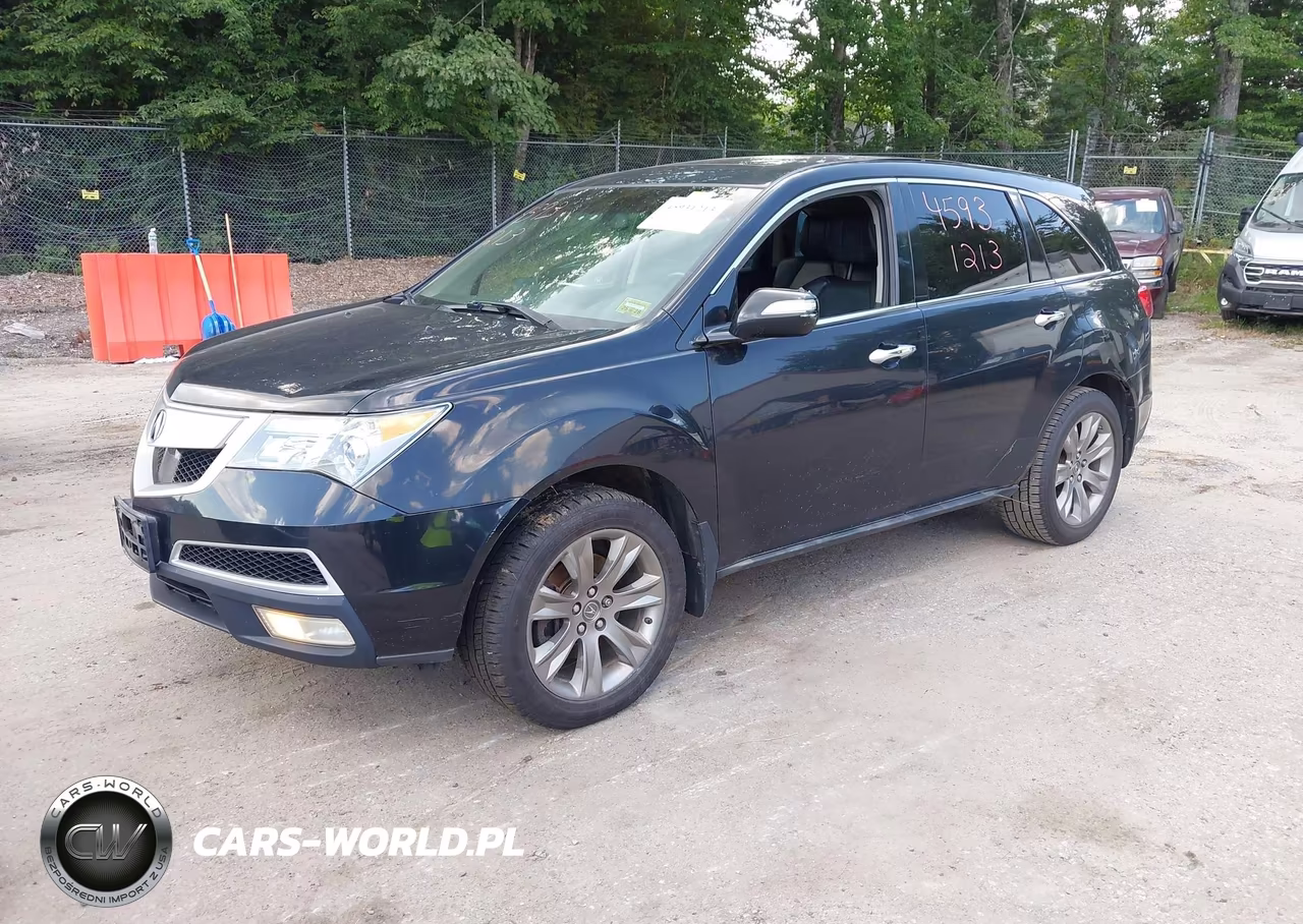 2010 Acura Mdx Advance Package VIN:2HNYD2H59AH520949 - 2