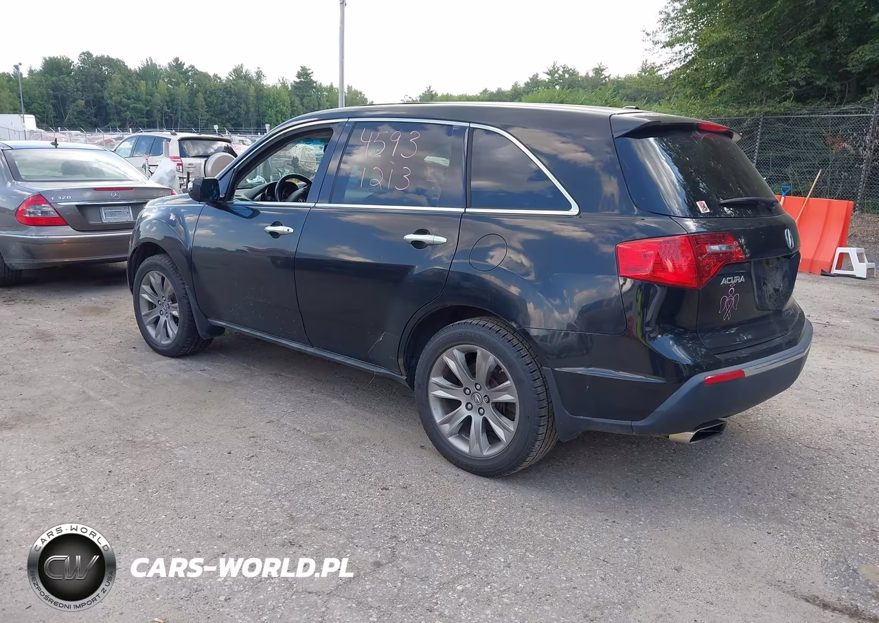 2010 Acura Mdx Advance Package VIN:2HNYD2H59AH520949 - 3