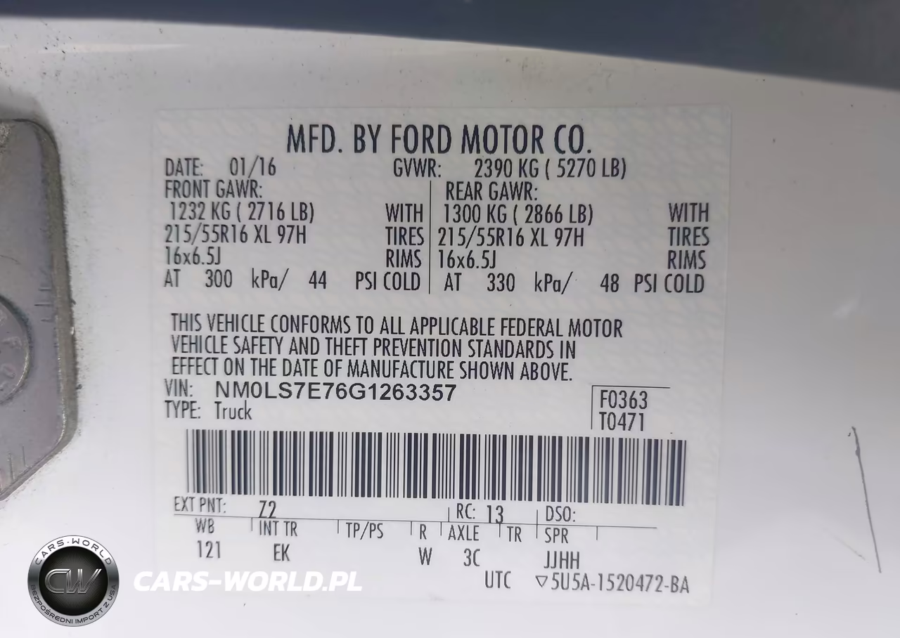 2016 Ford Transit Connect Xl VIN:NM0LS7E76G1263357 - 9