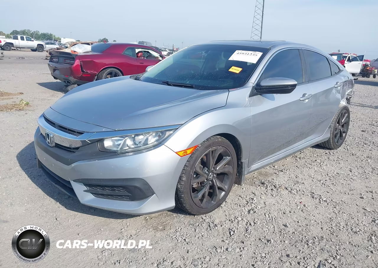 2016 Honda Civic Lx VIN:19XFC2E51GE028277 - 2