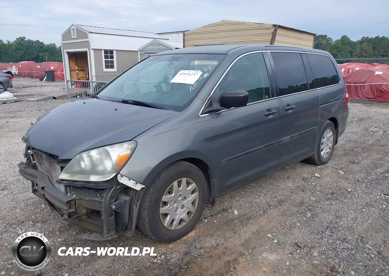 2007 Honda Odyssey Lx VIN:5FNRL38267B110682 - 2