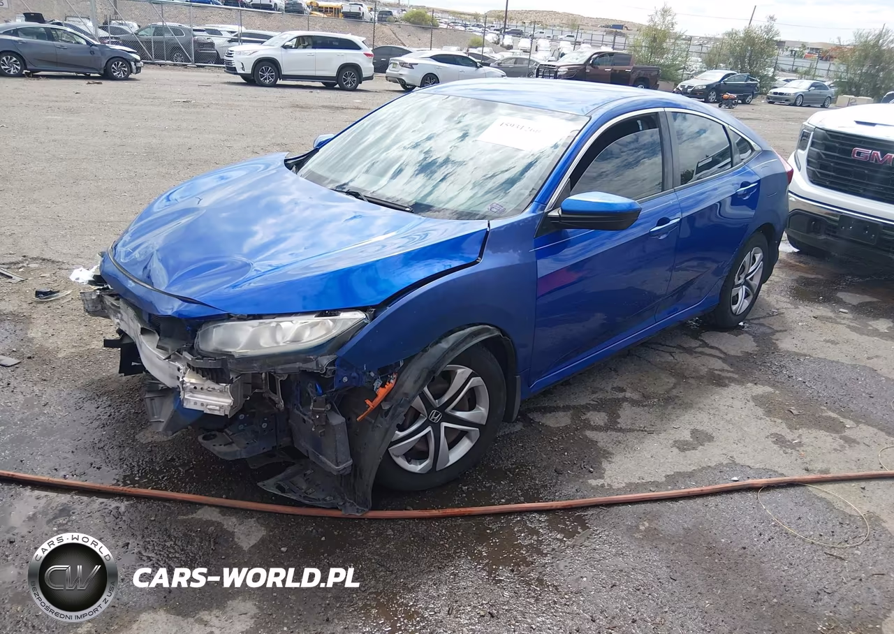 2016 Honda Civic Lx VIN:19XFC2F57GE096405 - 2