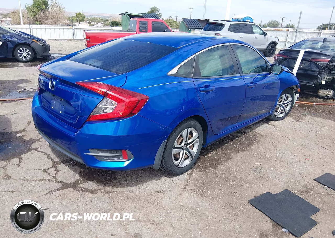 2016 Honda Civic Lx VIN:19XFC2F57GE096405 - 4