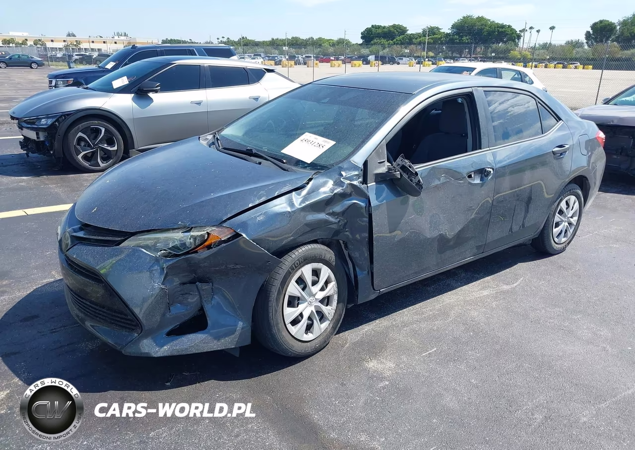 2019 Toyota Corolla L VIN:2T1BURHE9KC126397 - 2