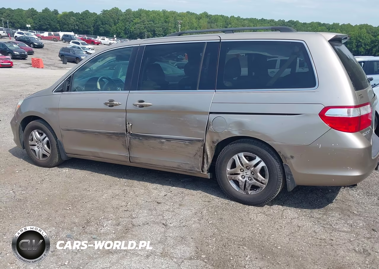 2007 Honda Odyssey Ex-L VIN:5FNRL38717B117762 - 13