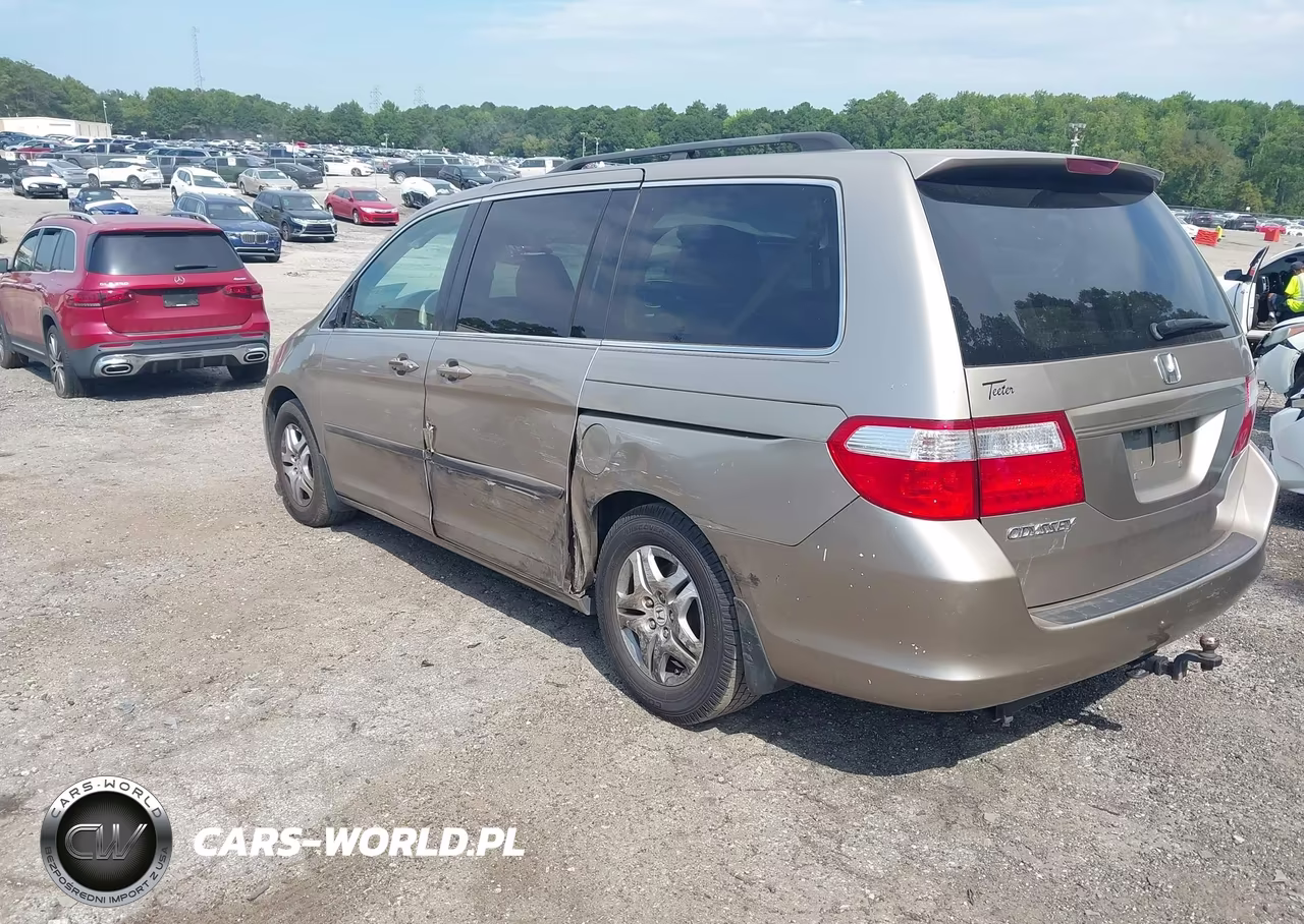 2007 Honda Odyssey Ex-L VIN:5FNRL38717B117762 - 3