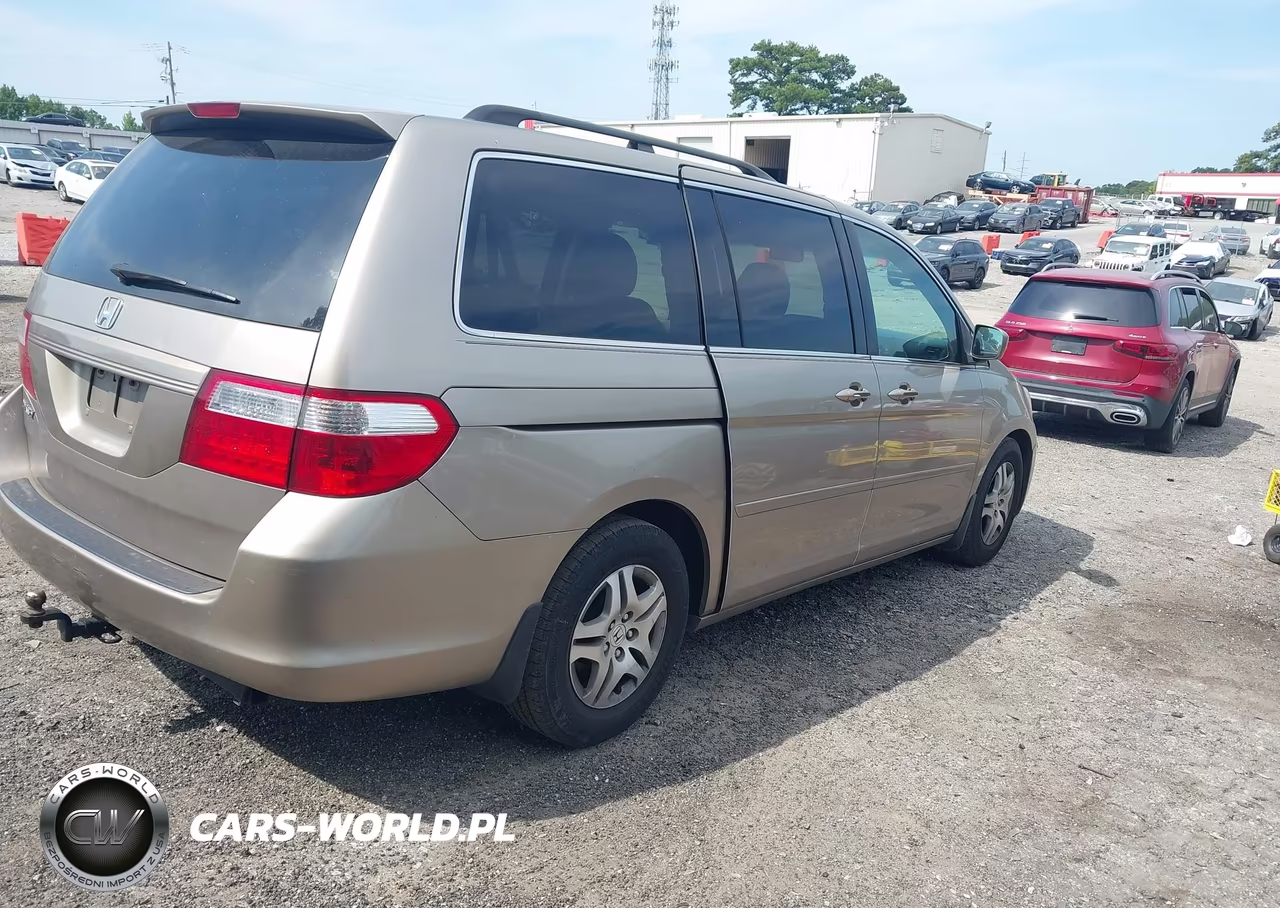 2007 Honda Odyssey Ex-L VIN:5FNRL38717B117762 - 4