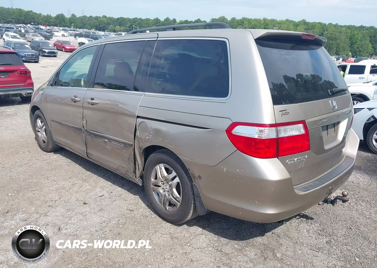 2007 Honda Odyssey Ex-L VIN:5FNRL38717B117762 - 6