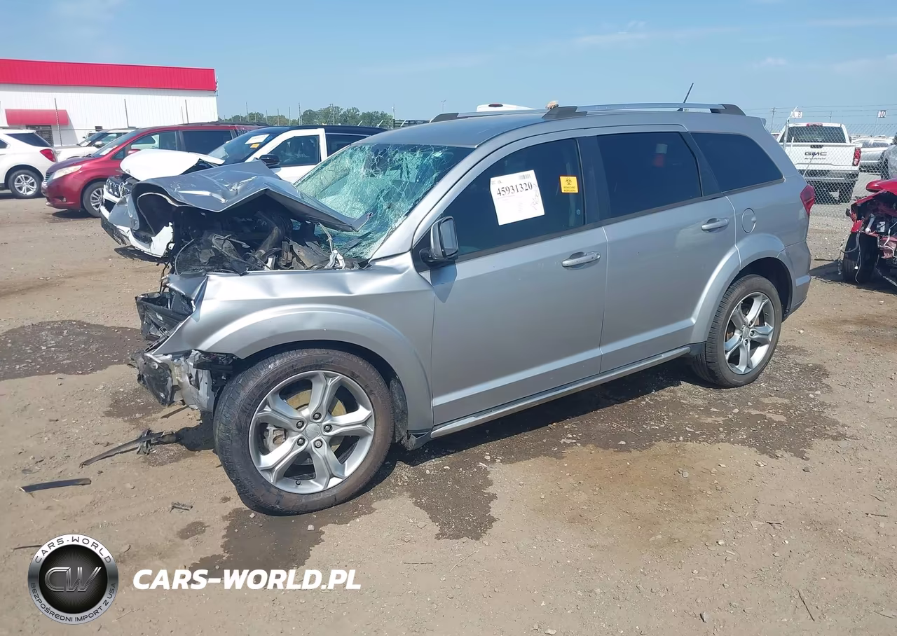 2017 Dodge Journey Crossroad VIN:3C4PDCGB2HT609634 - 2