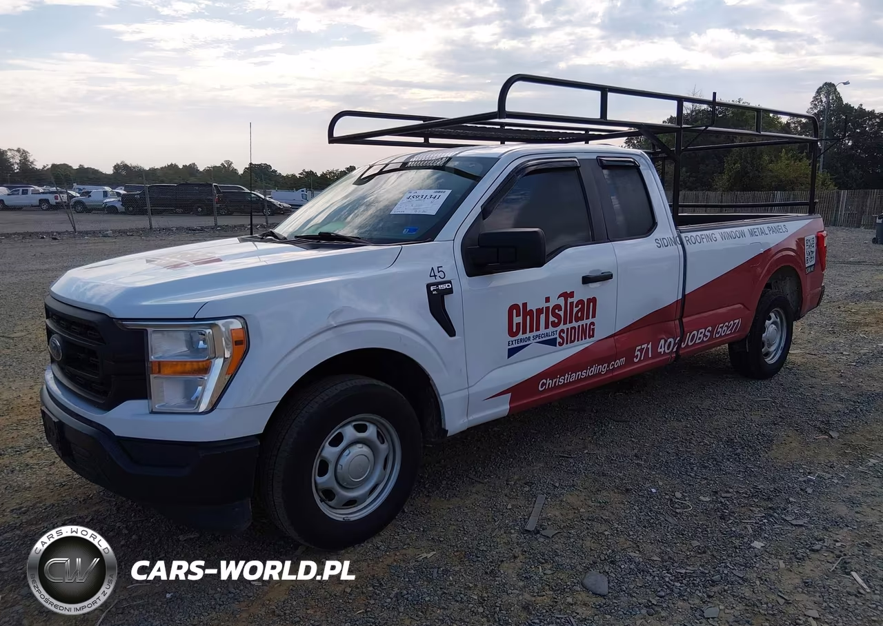 2022 Ford F-150 Xl VIN:1FTEX1CP2NKD75576 - 2