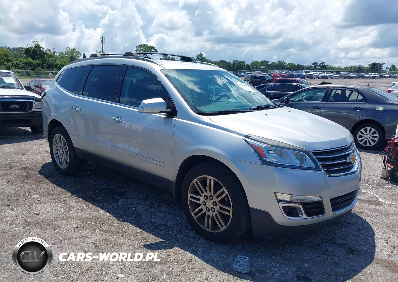 2015 Chevrolet Traverse Lt VIN:1GNKRGKD7FJ269601 - 1