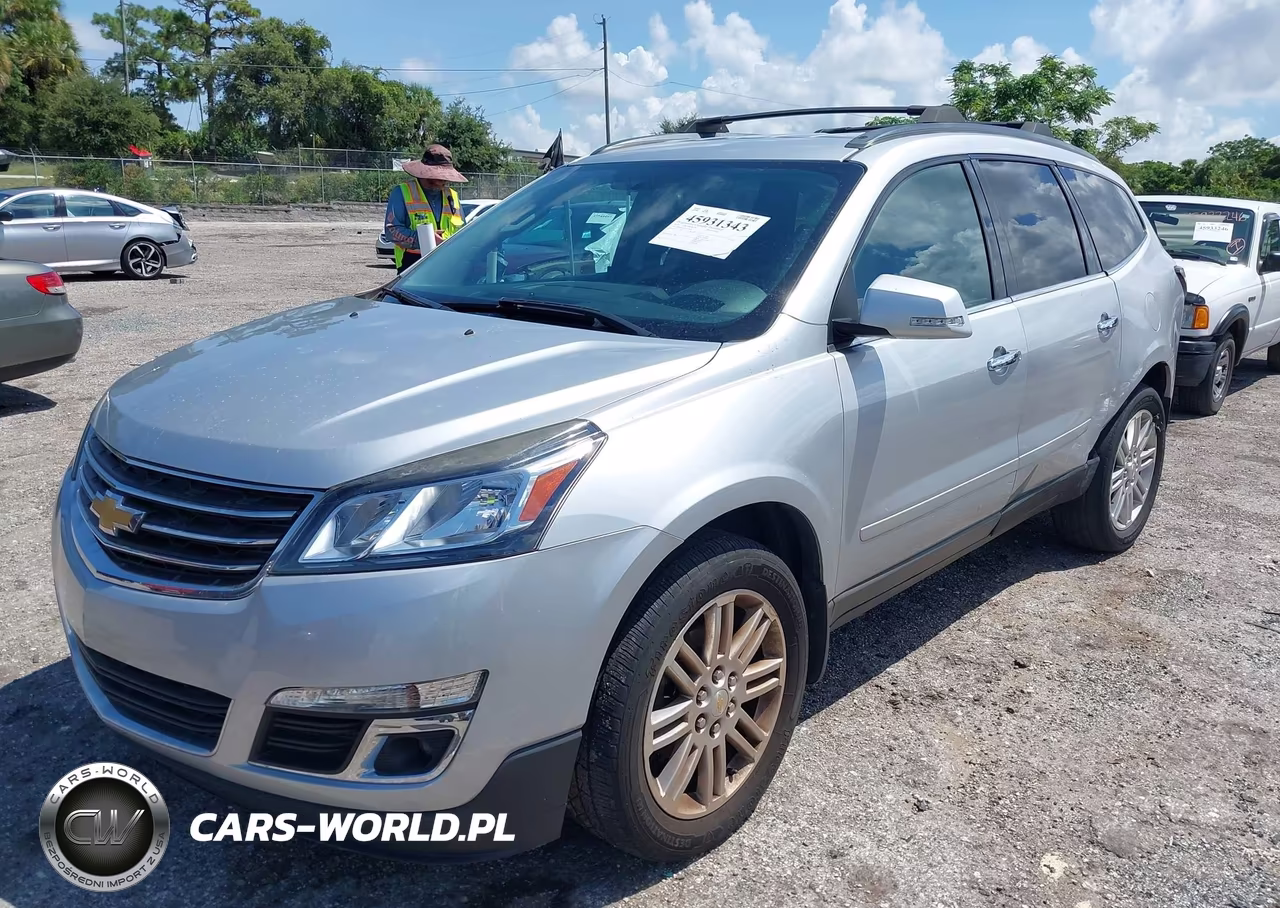 2015 Chevrolet Traverse Lt VIN:1GNKRGKD7FJ269601 - 2
