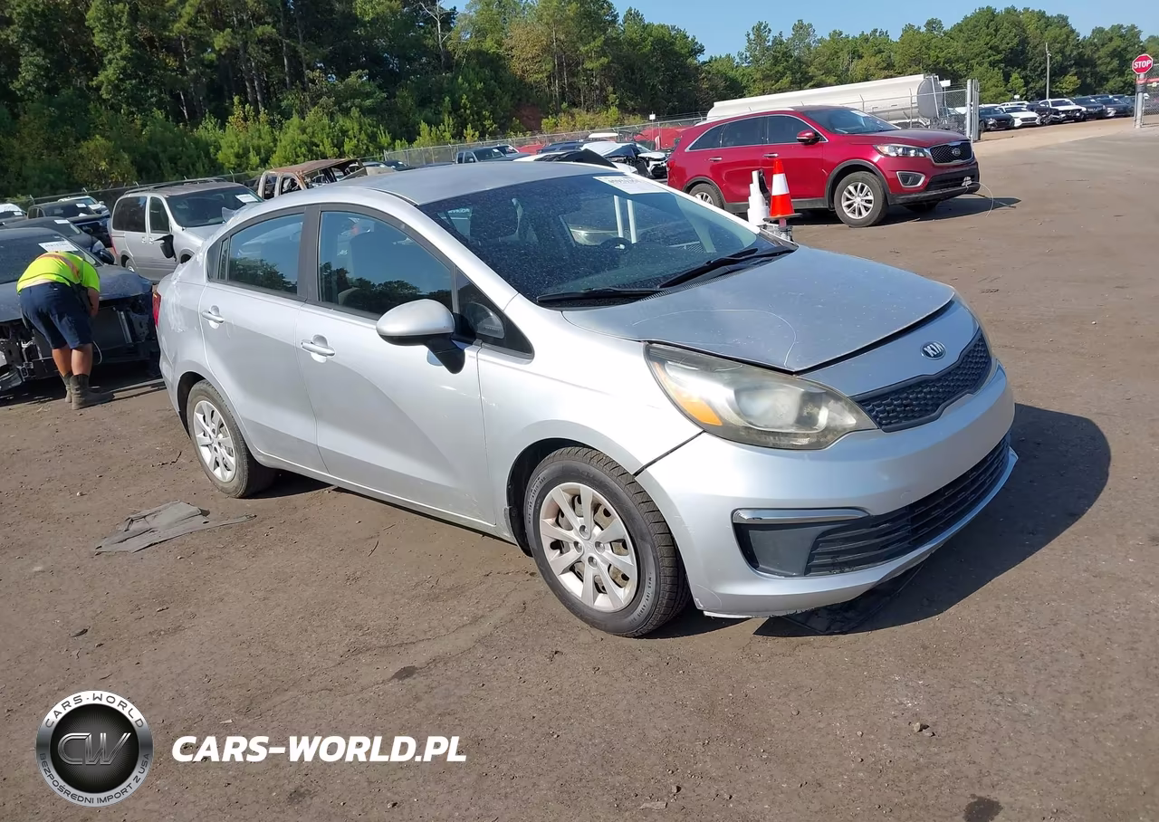 2016 Kia Rio Lx VIN:KNADM4A38G6681843 - 1