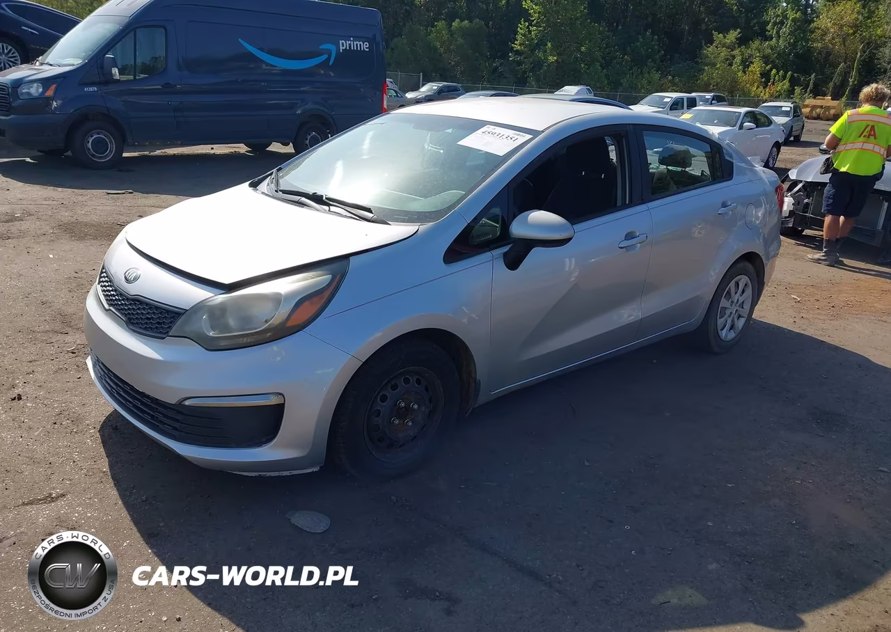 2016 Kia Rio Lx VIN:KNADM4A38G6681843 - 2