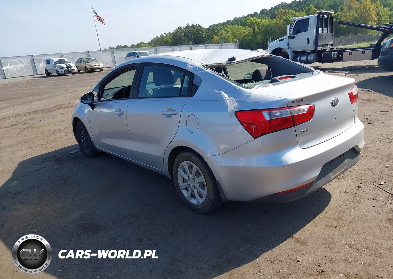 2016 Kia Rio Lx VIN:KNADM4A38G6681843 - 3
