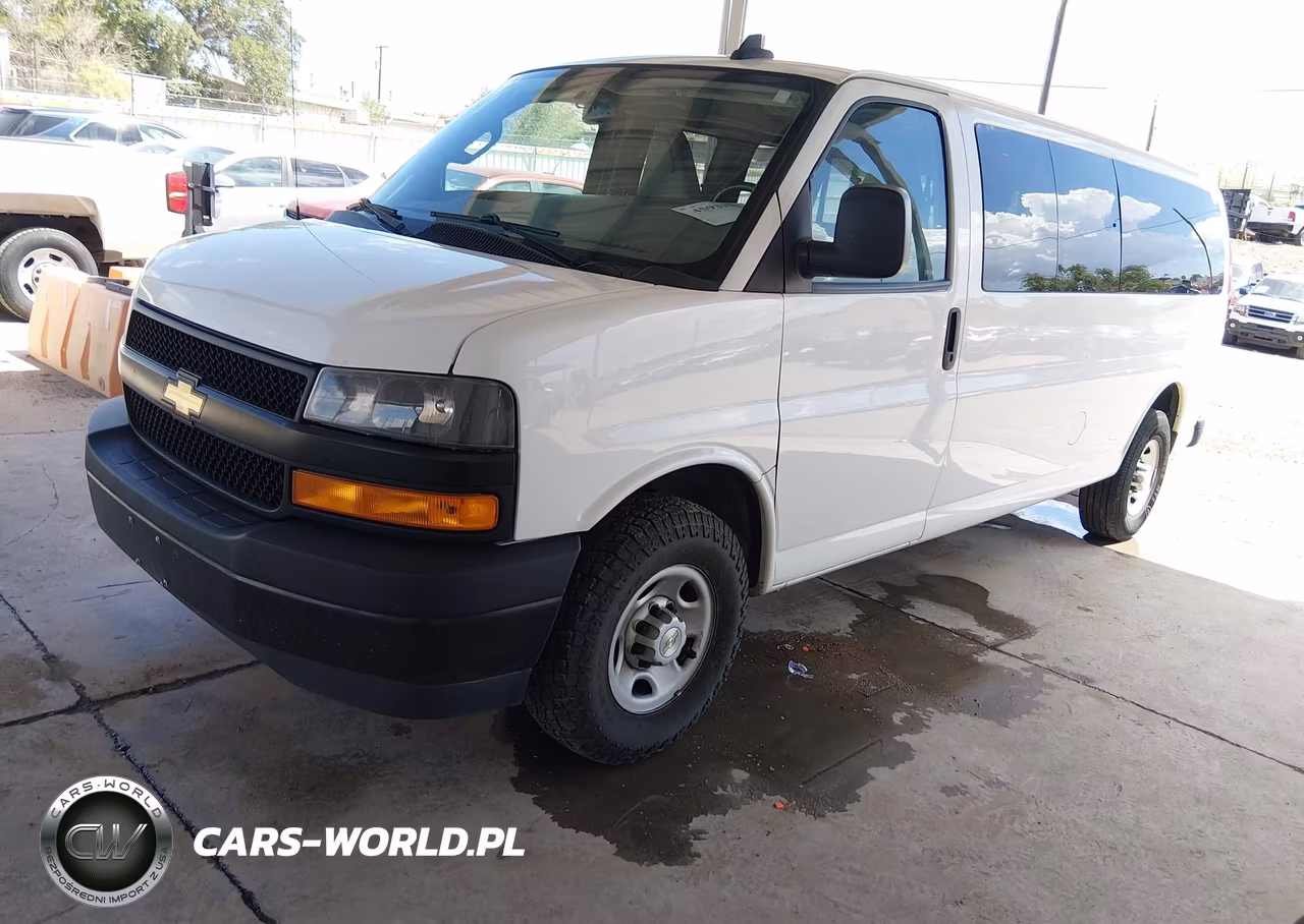 2020 Chevrolet Express Passenger Rwd 3500 Extended Wheelbase Ls VIN:1GAZGNFG2L1251002 - 2