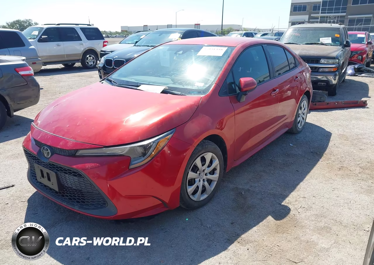 2020 Toyota Corolla Le VIN:5YFEPRAE1LP033986 - 2