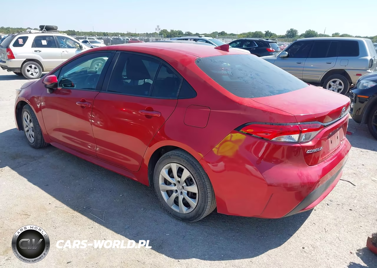 2020 Toyota Corolla Le VIN:5YFEPRAE1LP033986 - 3