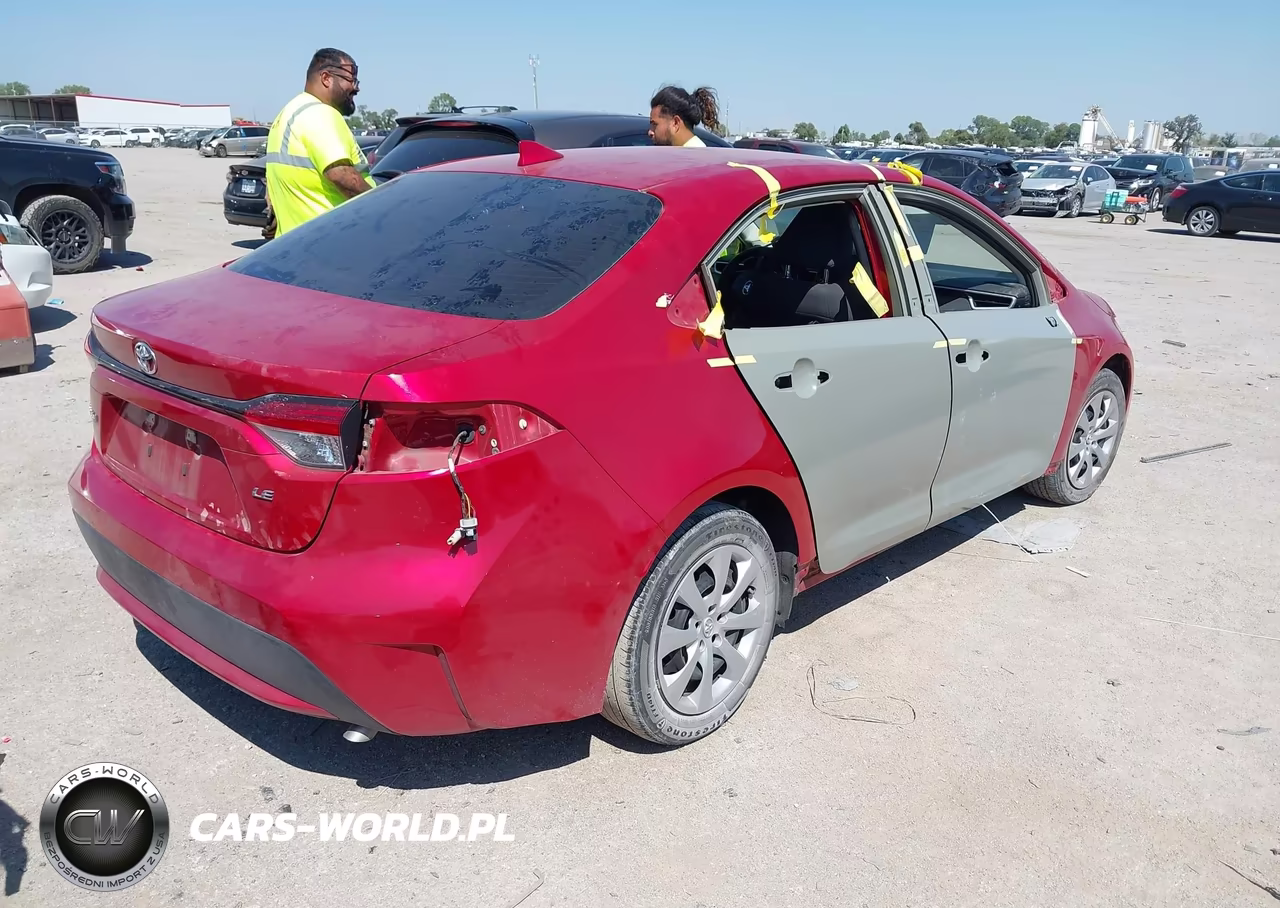 2020 Toyota Corolla Le VIN:5YFEPRAE1LP033986 - 4