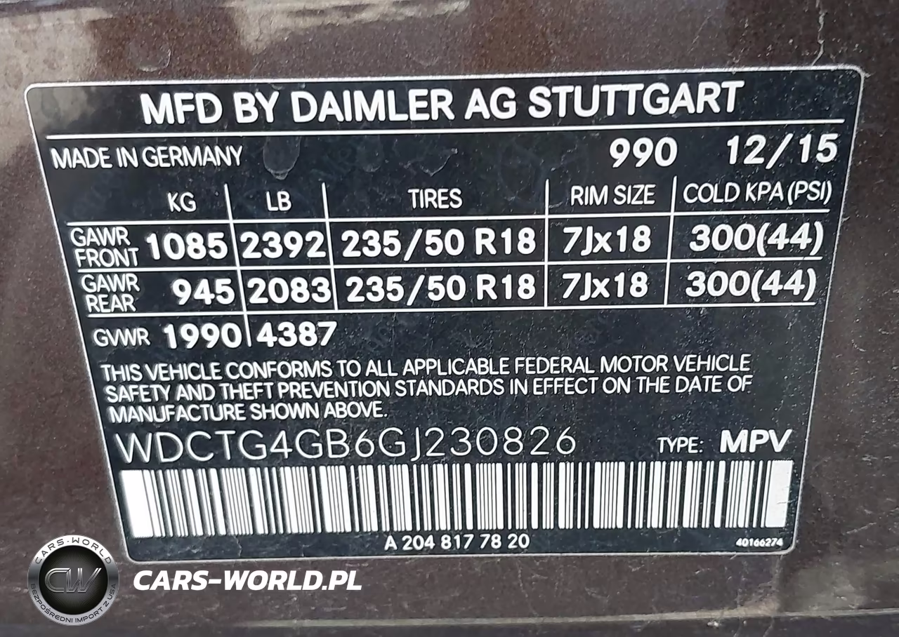 2016 Mercedes-Benz Gla 250 4Matic VIN:WDCTG4GB6GJ230826 - 9