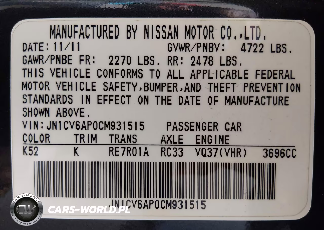 2012 Infiniti G37 Journey VIN:JN1CV6AP0CM931515 - 9