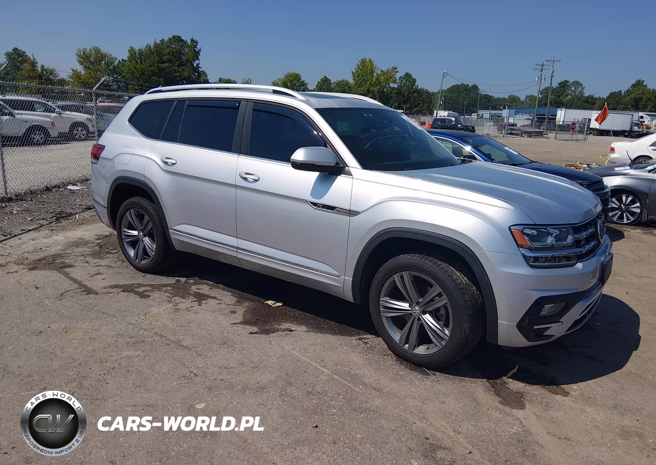 2019 Volkswagen Atlas 3.6L V6 Sel R-Line VIN:1V2RR2CA9KC547846 - 1