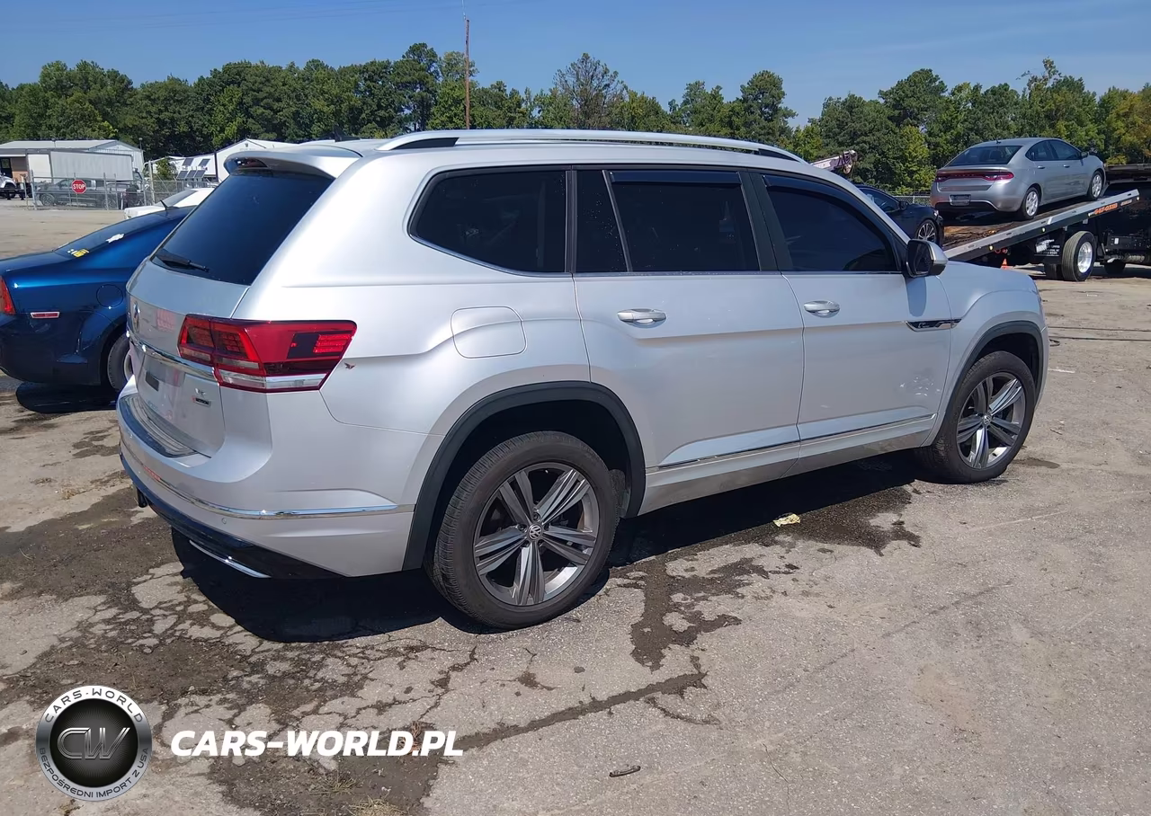 2019 Volkswagen Atlas 3.6L V6 Sel R-Line VIN:1V2RR2CA9KC547846 - 4