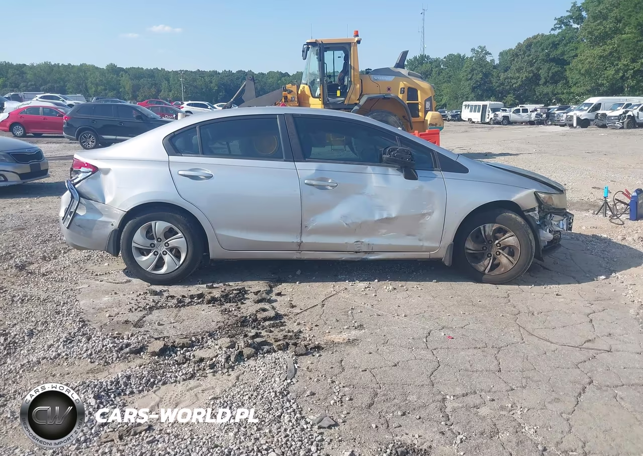 2015 Honda Civic Lx VIN:19XFB2F56FE094503 - 13