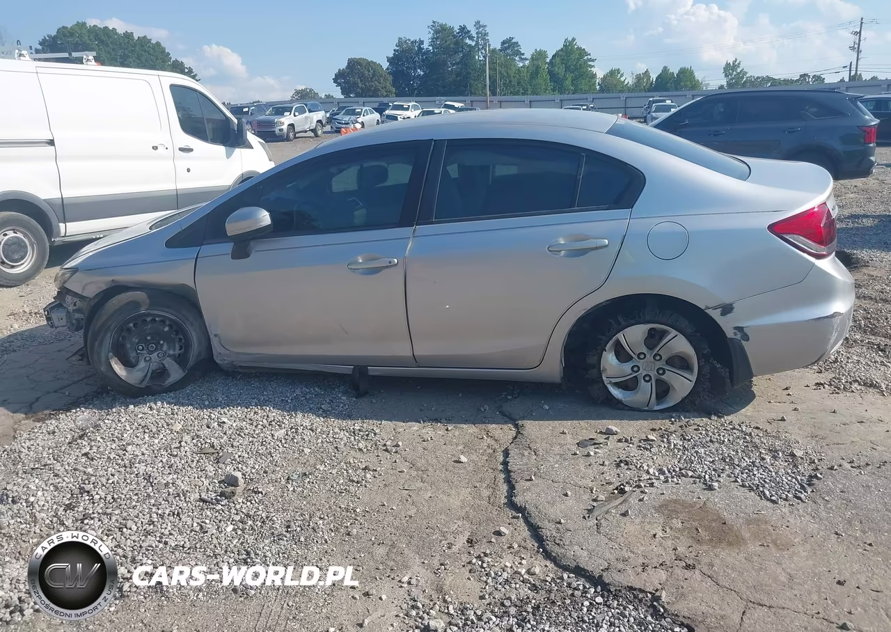 2015 Honda Civic Lx VIN:19XFB2F56FE094503 - 14