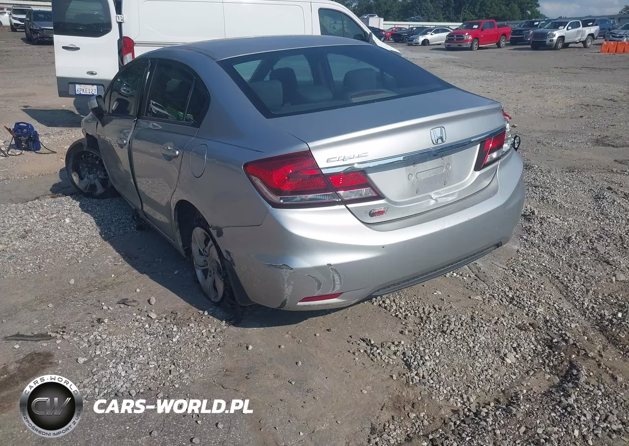 2015 Honda Civic Lx VIN:19XFB2F56FE094503 - 3