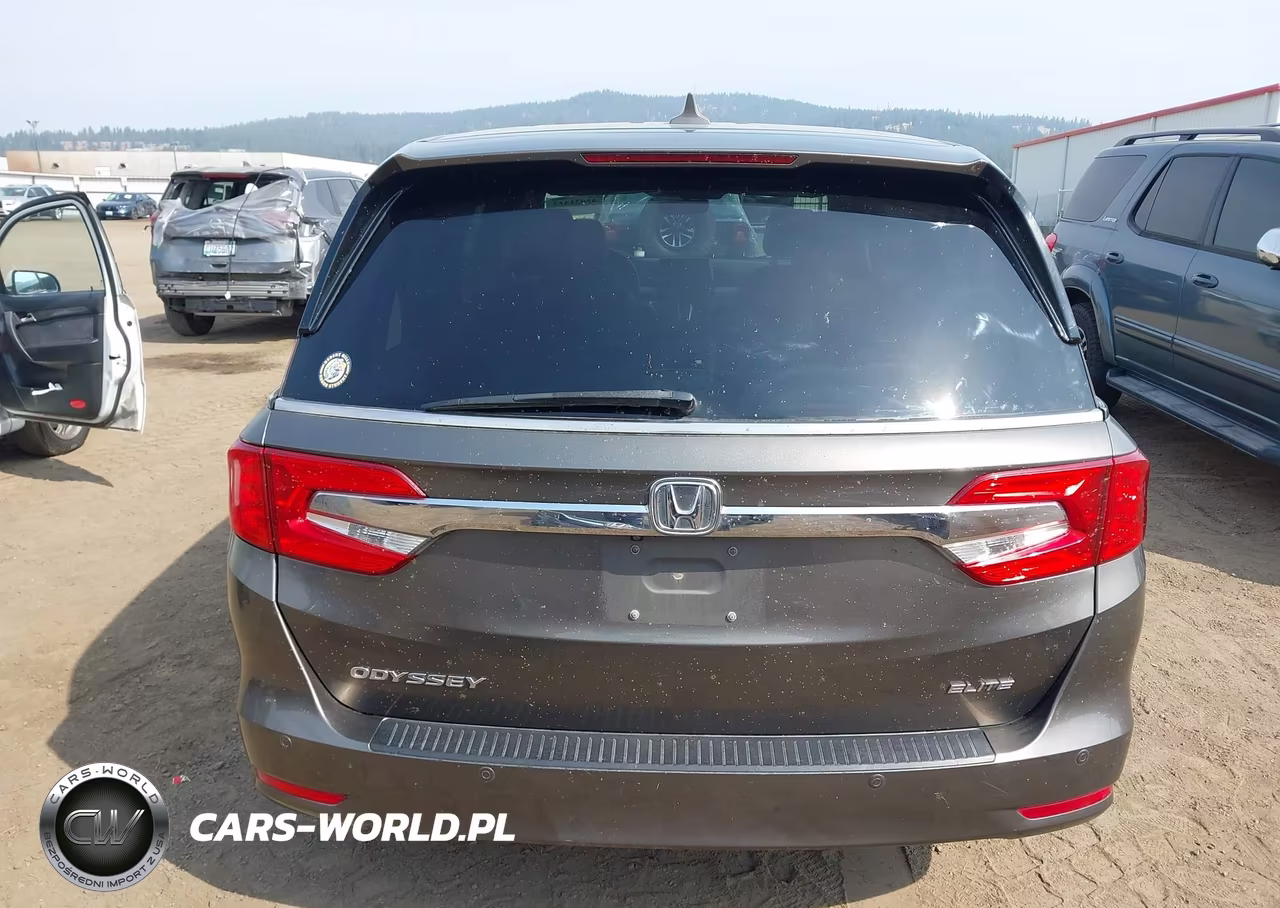 2018 Honda Odyssey Elite VIN:5FNRL6H97JB032015 - 17