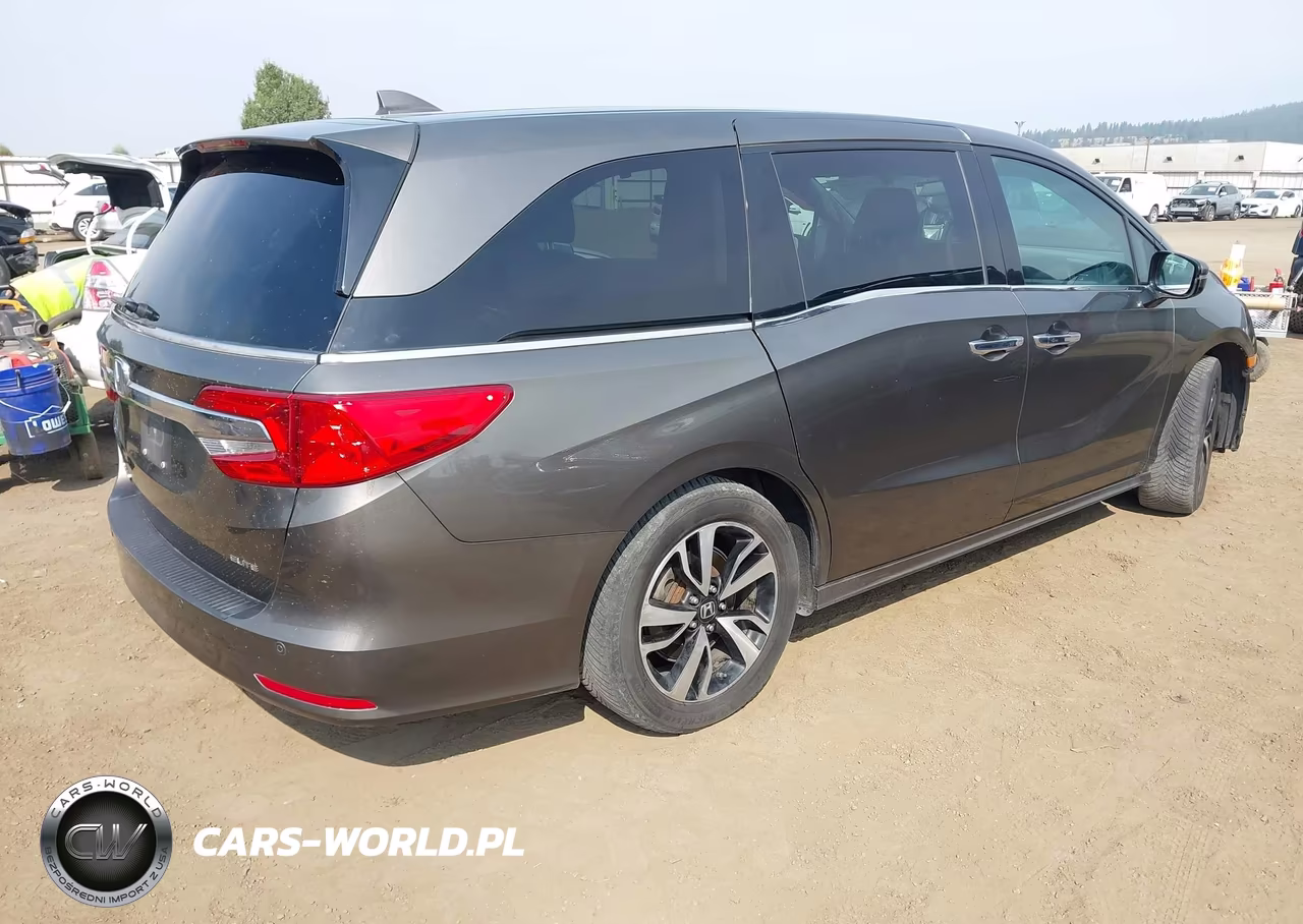 2018 Honda Odyssey Elite VIN:5FNRL6H97JB032015 - 4