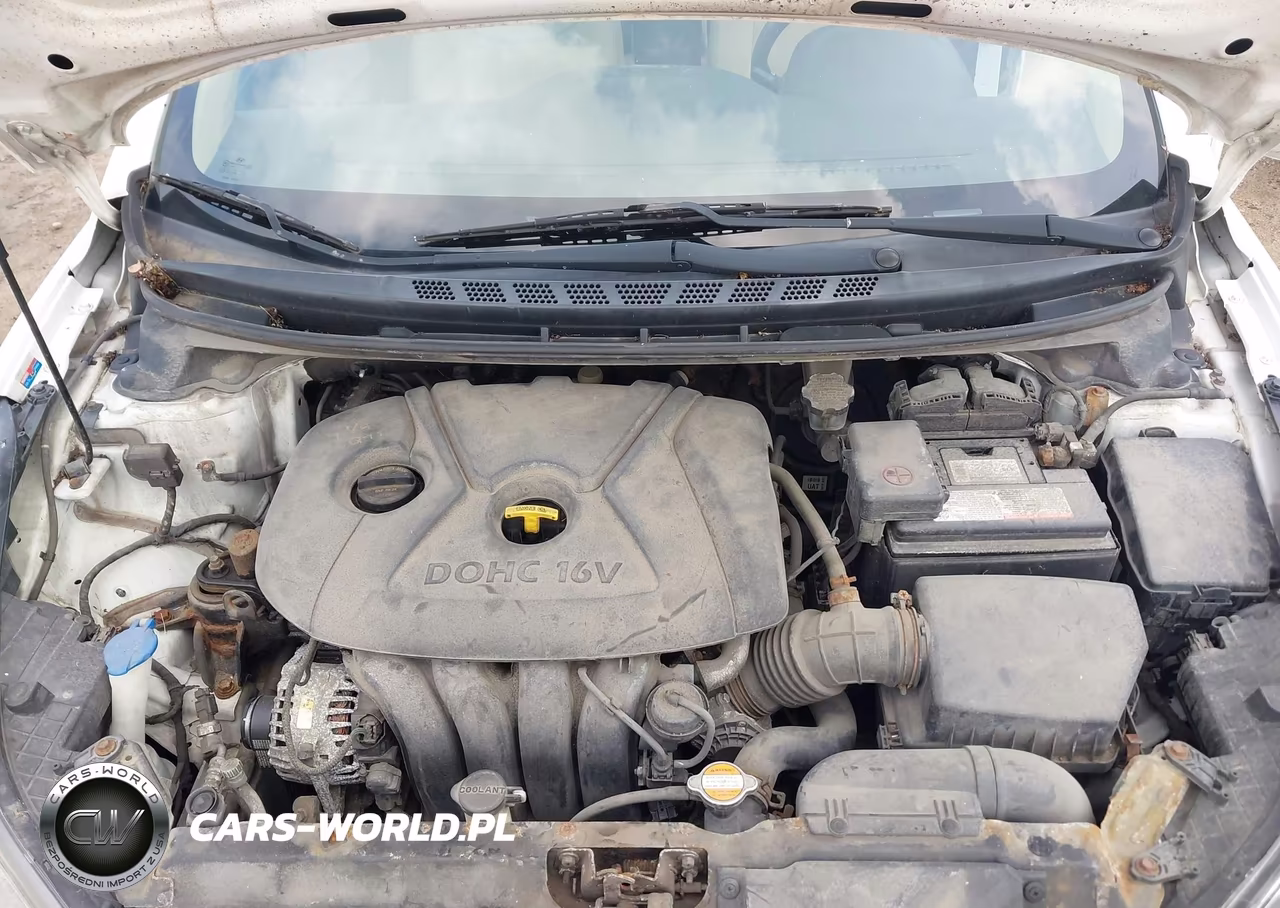 2012 Hyundai Elantra Gls VIN:5NPDH4AE6CH081170 - 10
