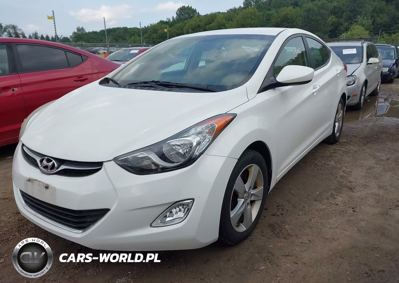 2012 Hyundai Elantra Gls VIN:5NPDH4AE6CH081170 - 2
