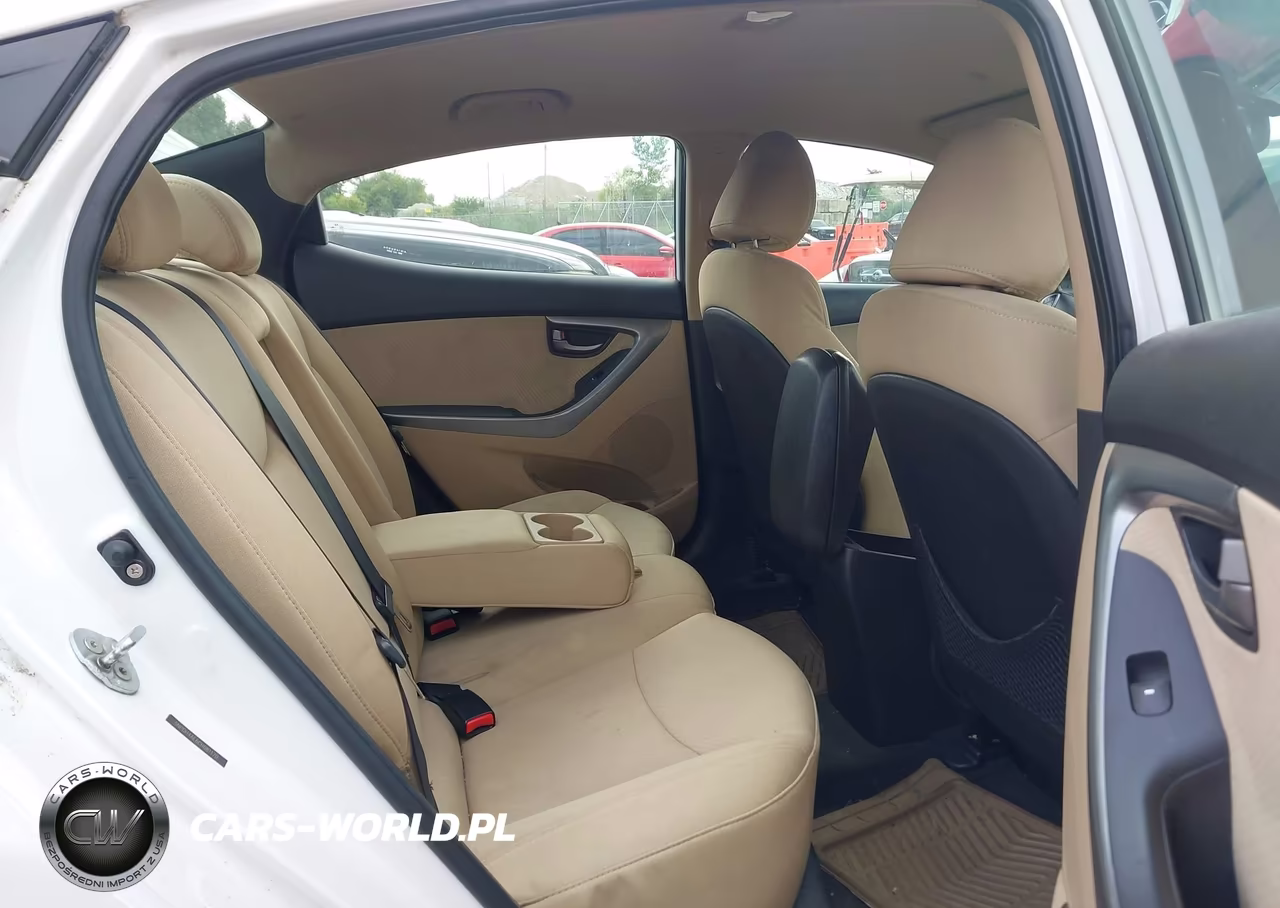 2012 Hyundai Elantra Gls VIN:5NPDH4AE6CH081170 - 8
