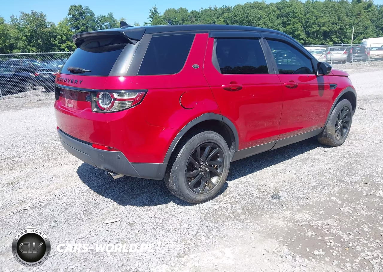2016 Land Rover Discovery Sport Hse VIN:SALCR2BG4GH600646 - 4