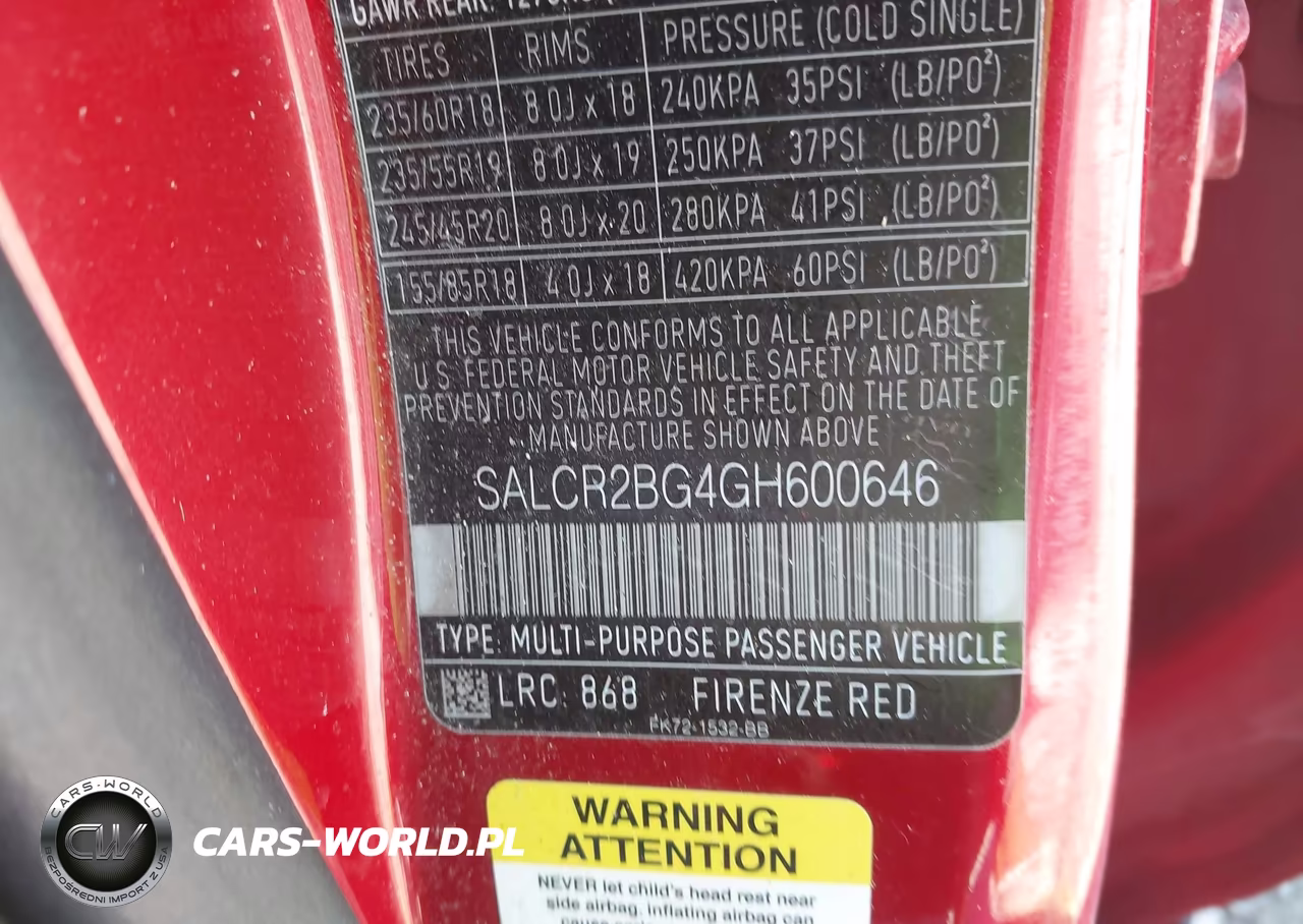 2016 Land Rover Discovery Sport Hse VIN:SALCR2BG4GH600646 - 9