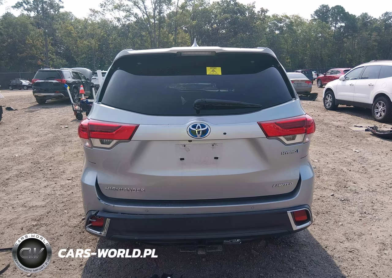 2019 Toyota Highlander Hybrid Limited Platinum VIN:5TDDGRFH4KS061687 - 17