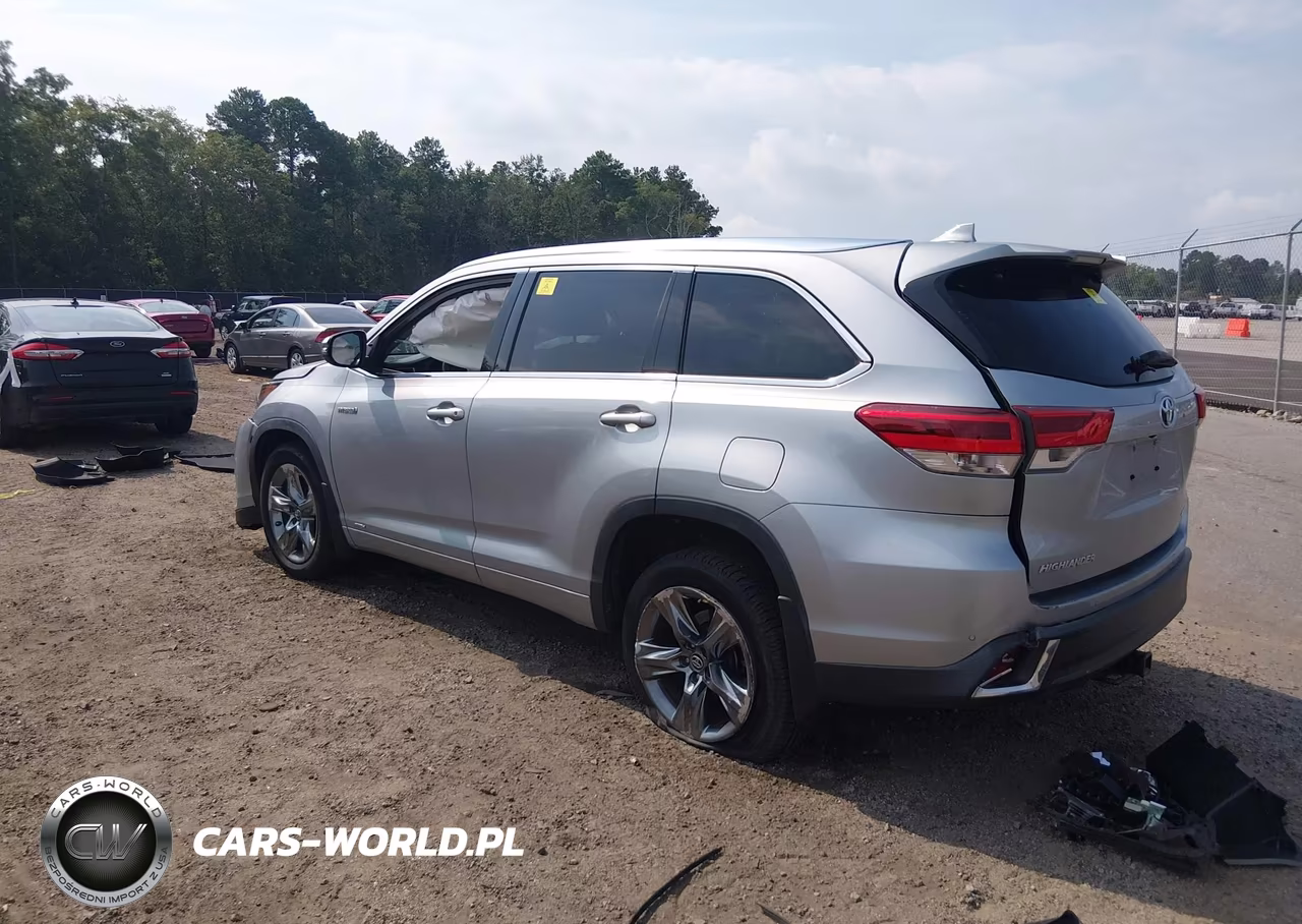 2019 Toyota Highlander Hybrid Limited Platinum VIN:5TDDGRFH4KS061687 - 3