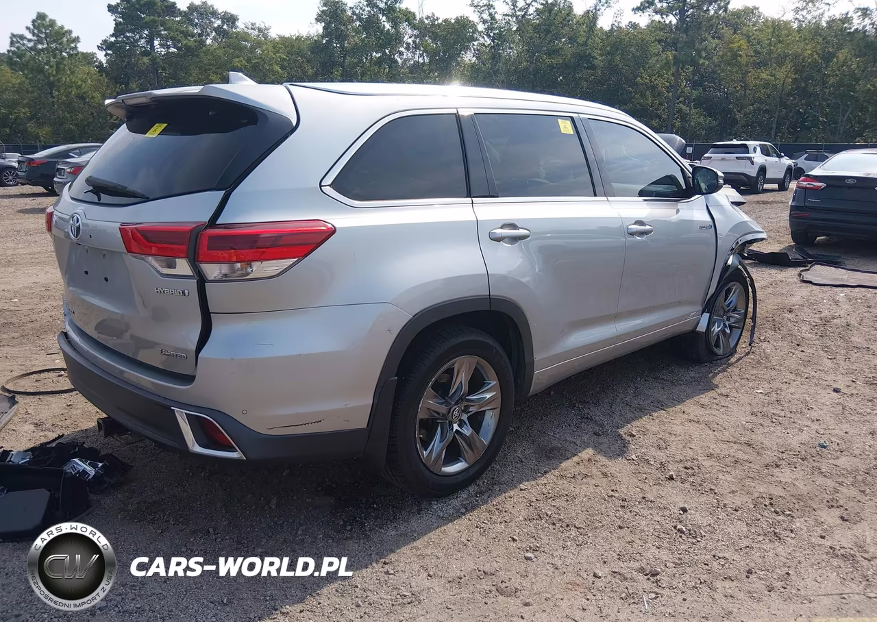 2019 Toyota Highlander Hybrid Limited Platinum VIN:5TDDGRFH4KS061687 - 4