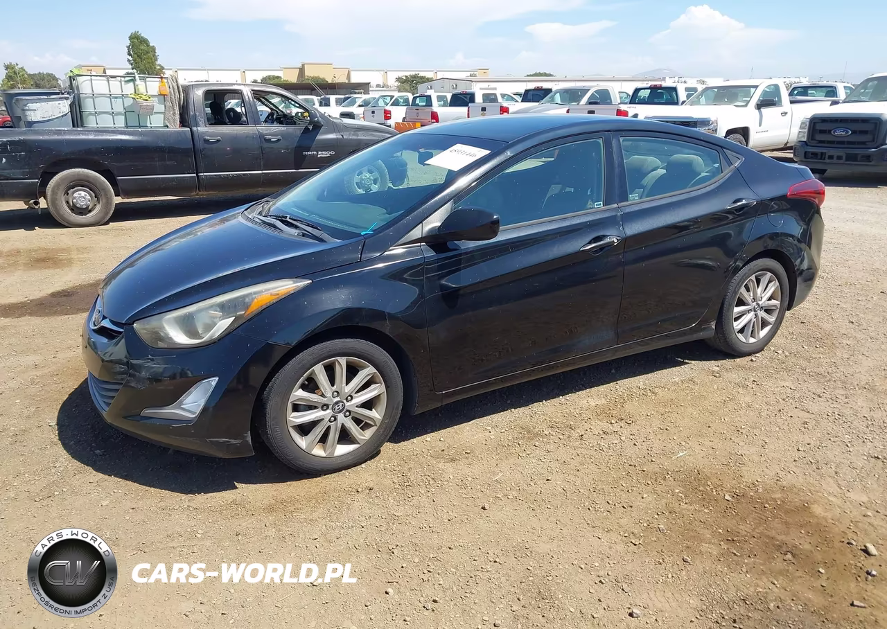 2015 Hyundai Elantra Se VIN:KMHDH4AE7FU352730 - 2
