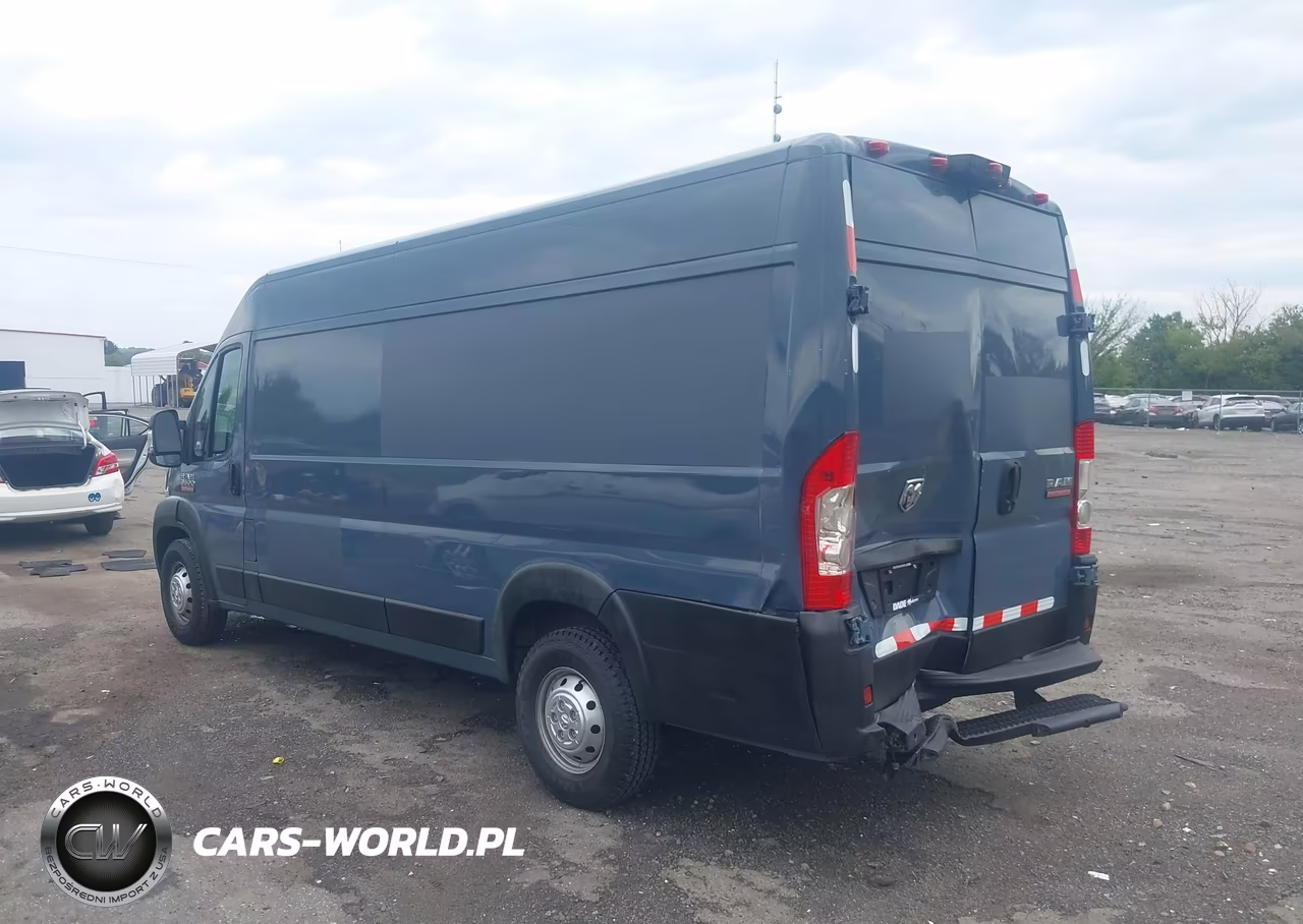 2019 Ram Promaster 3500 Cargo Van High Roof 159 Wb Ext VIN:3C6URVJG8KE551438 - 3