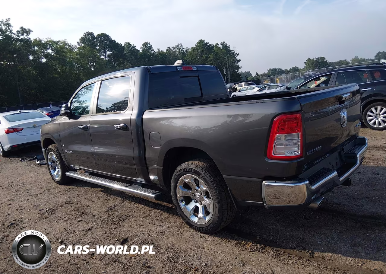 2019 Ram 1500 Big Horn-Lone Star 4X4 5'7 Box VIN:1C6SRFFT6KN664013 - 3