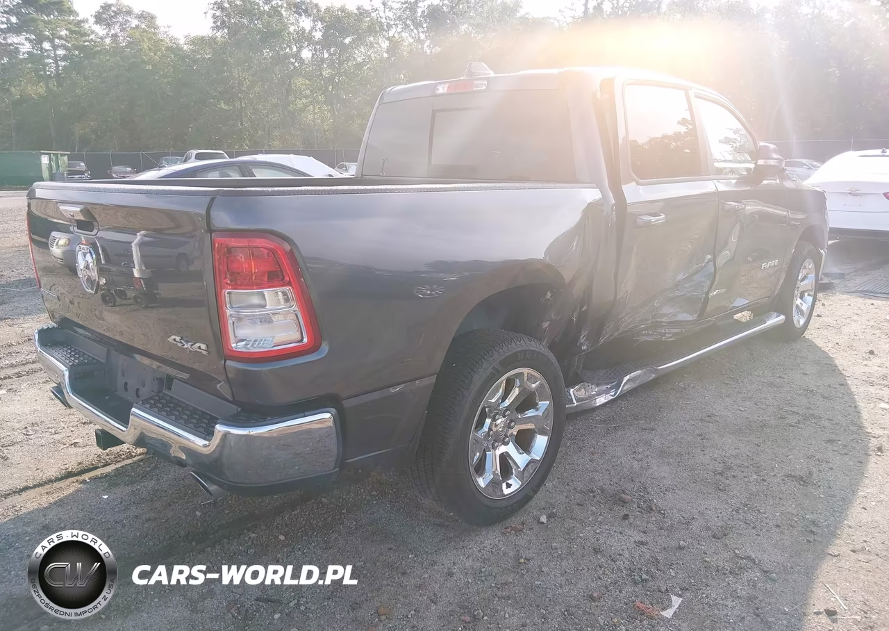 2019 Ram 1500 Big Horn-Lone Star 4X4 5'7 Box VIN:1C6SRFFT6KN664013 - 4