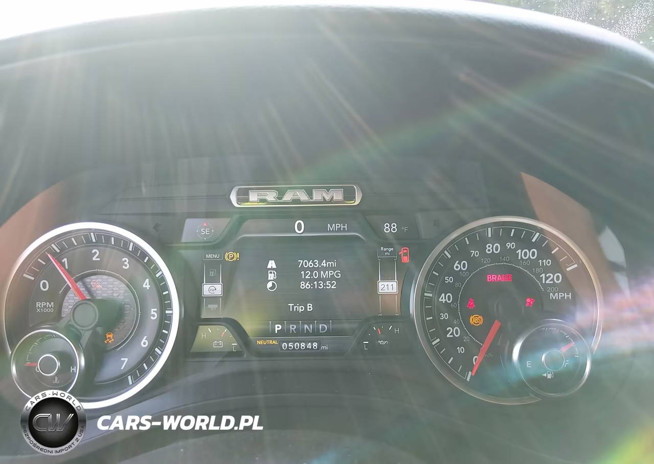2019 Ram 1500 Big Horn-Lone Star 4X4 5'7 Box VIN:1C6SRFFT6KN664013 - 7