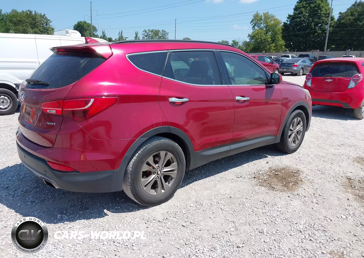 2013 Hyundai Santa Fe Sport VIN:5XYZU3LB9DG113651 - 4